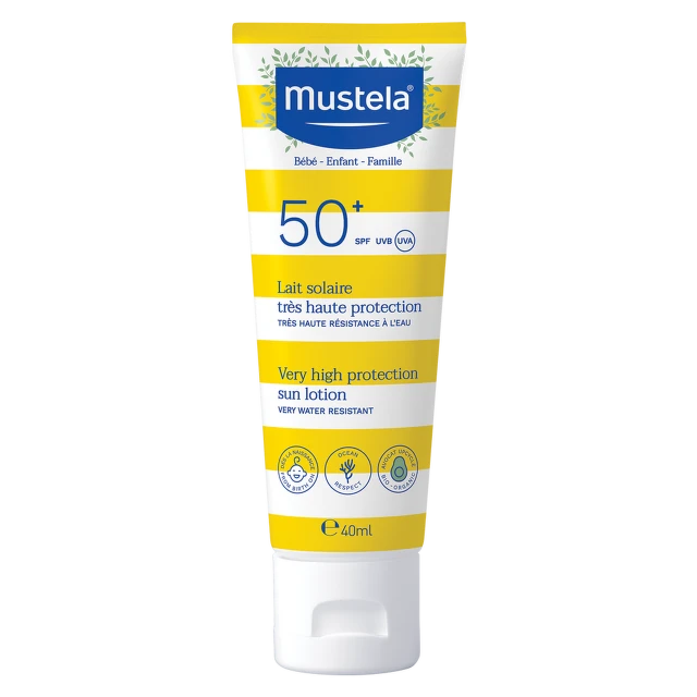 Mustela Sun Losion sa visokom UV zaštitom SPF 50+, 40 ml