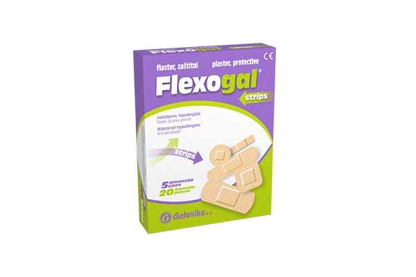 Flexogal strips flaster 20 komada