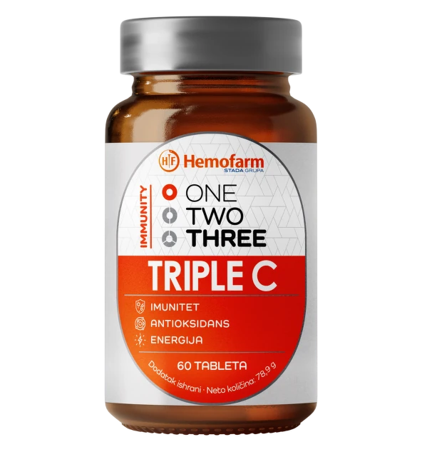 One Two Three Triple C, 60 tableta