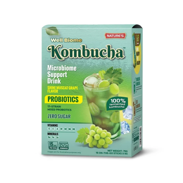 Well Biome Kombucha Muskat grožđe 75 g, 15 kesica