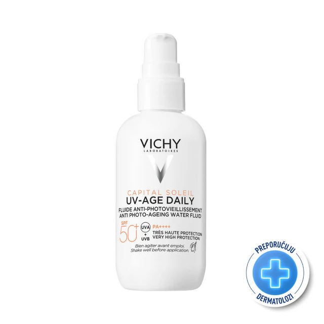 Vichy Capital Soleil UV-Age Face SPF 50+ Maxi format, 80 ml