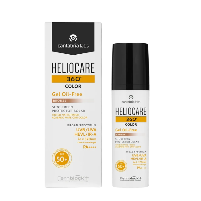 Heliocare 360 Color Gel oil-free bronze SPF 50+, 50 ml