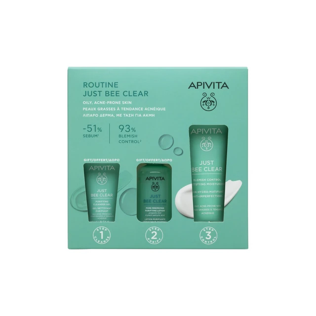 Apivita Just Bee Clear Rutina