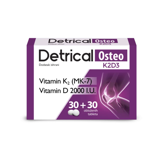 Detrical Osteo K2D3, 30+30 tableta