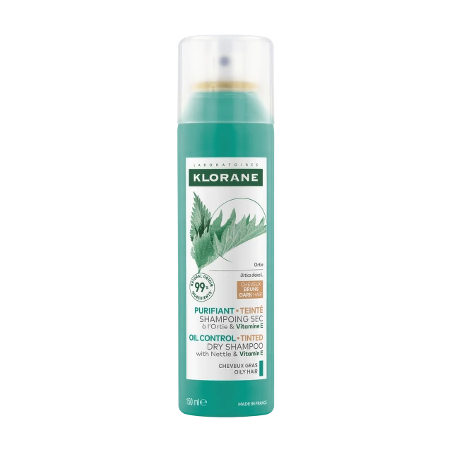 Klorane Kopriva tonirani šampon za suvo pranje, 150 ml