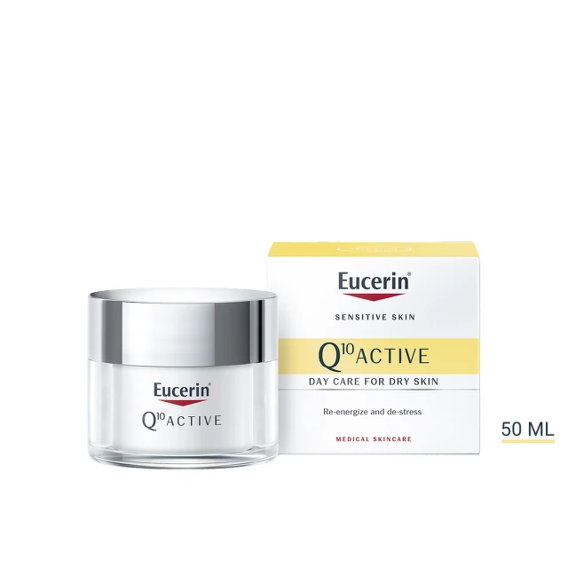 Eucerin Q10 ACTIVE Dnevna krema za suvu kožu, 50 ml