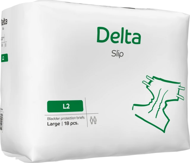 Delta Slip L2 pelene za odrasle, 18 komada