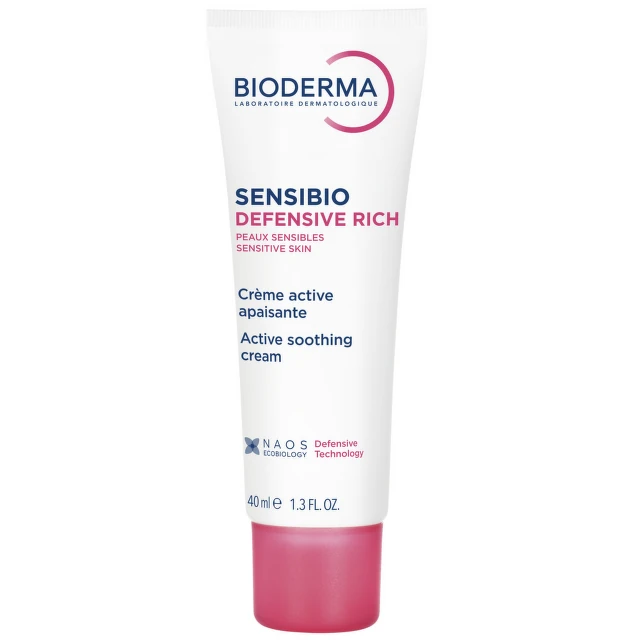 Bioderma Sensibio Defensive rich, Aktivna umirujuća hranljiva krema, 40ml