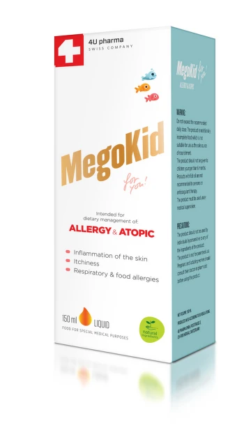 MegoKid Allergy&Atopic sirup, 150 ml
