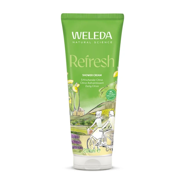 Weleda Refresh Citrus Gel za tuširanje, 200 ml