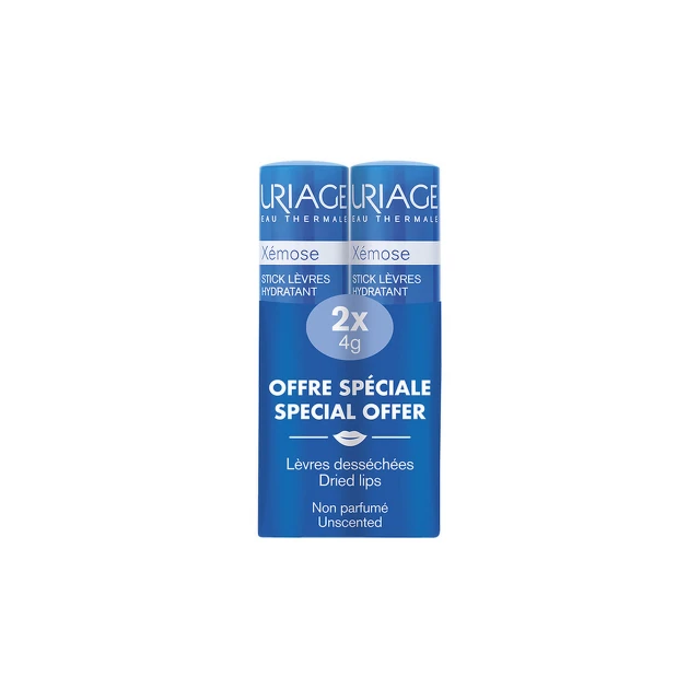 Uriage Xemose Stik za usne, 2x4 g