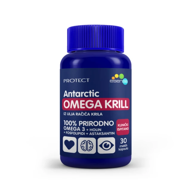 Antarctic Omega Krill, 30 mekih kapsula