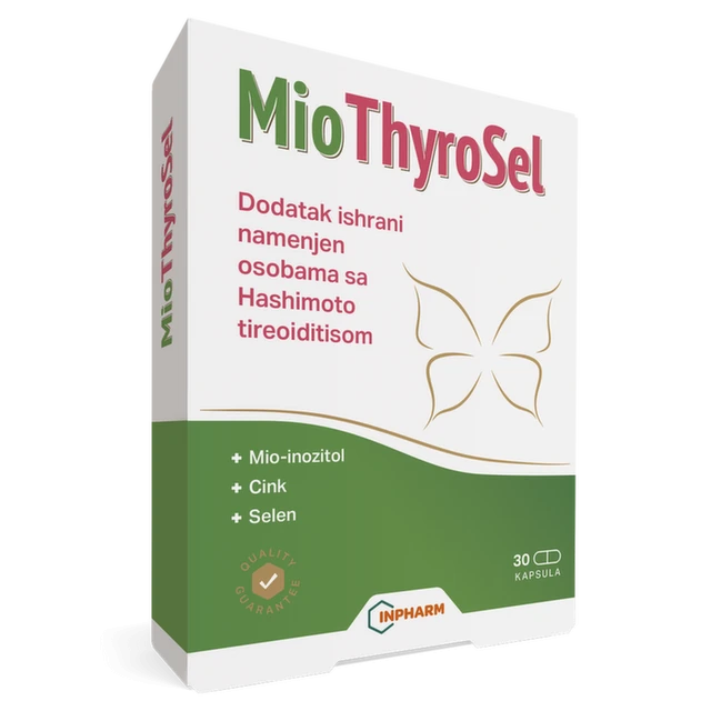MioThyroSel za štitnu žlezdu i Hašimoto tireoiditis, 30 kapsula