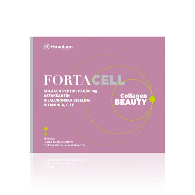 Fortacell Collagen Beauty, 15 kesica