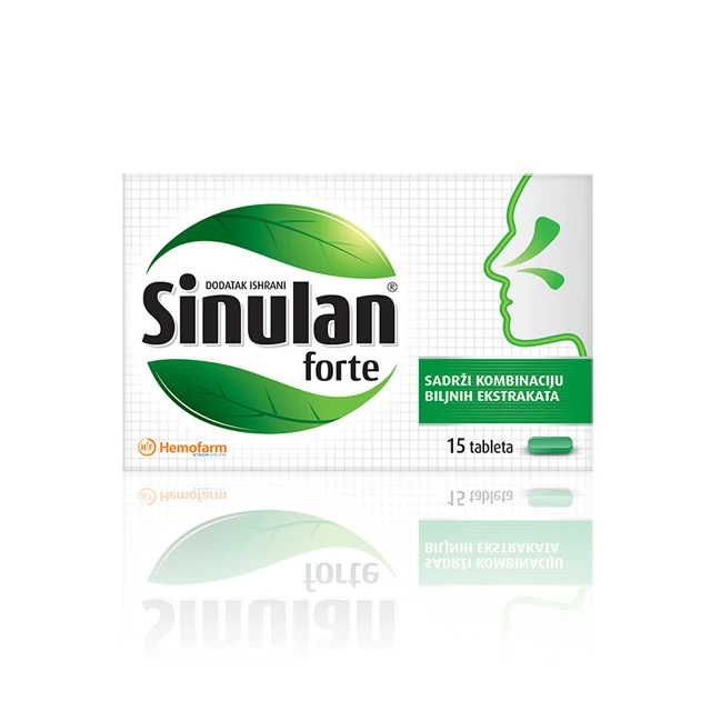 Sinulan Forte tablete, 15 komada