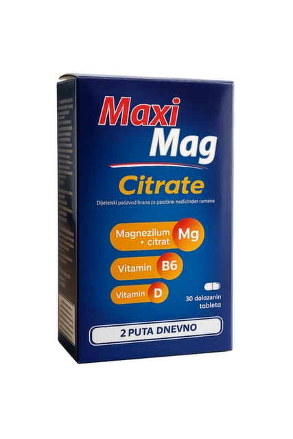 Maximag Citrate, 30 obloženih tableta