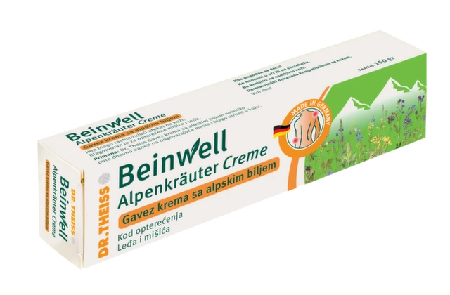 Beinwell Alpen krema, 150 g