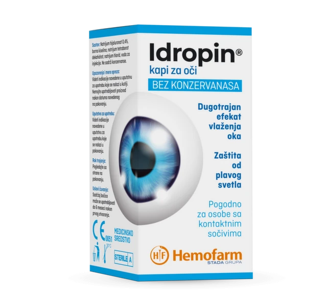 Idropin kapi za oči, 10 ml