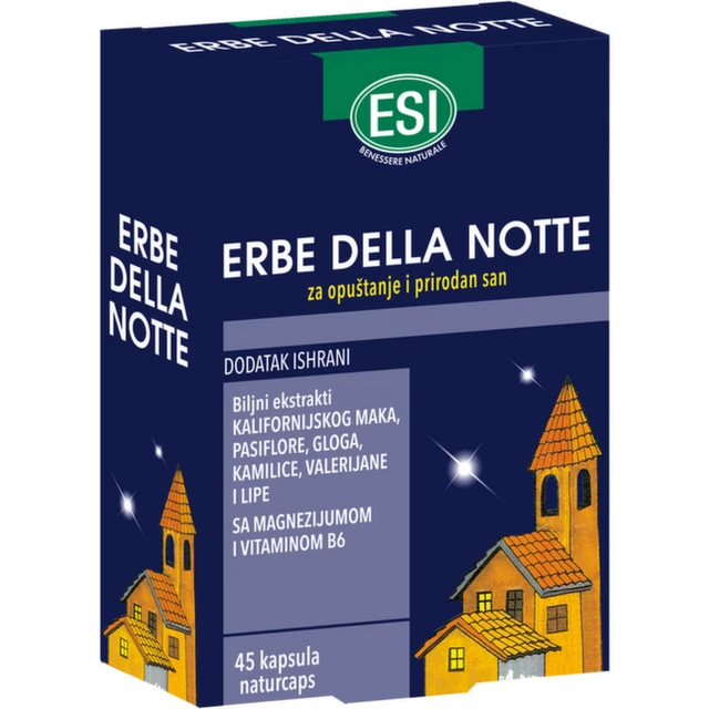 Erbe Della Notte, 45 kapsula
