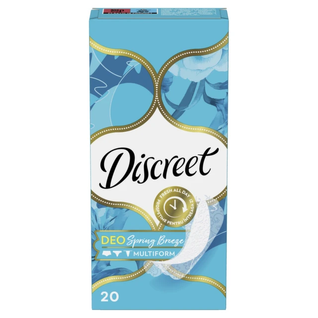 Discreet Multiform Spring Breeze dnevni ulošci, 20 komada