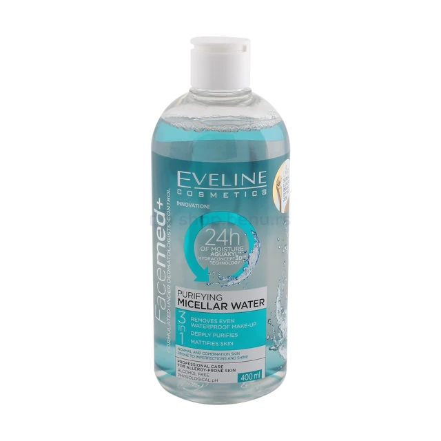 Eveline hyaluron purifying micelarna voda 400 ml