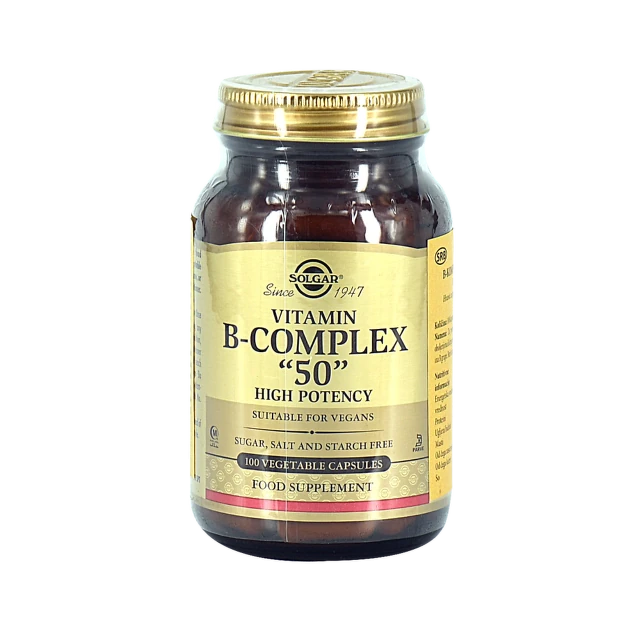Solgar Vitamin B-complex 50 - 100 kapsula
