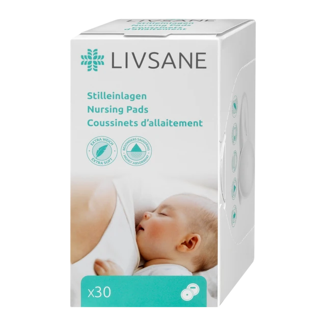 LIVSANE Ulošci za dojilje 30 komada