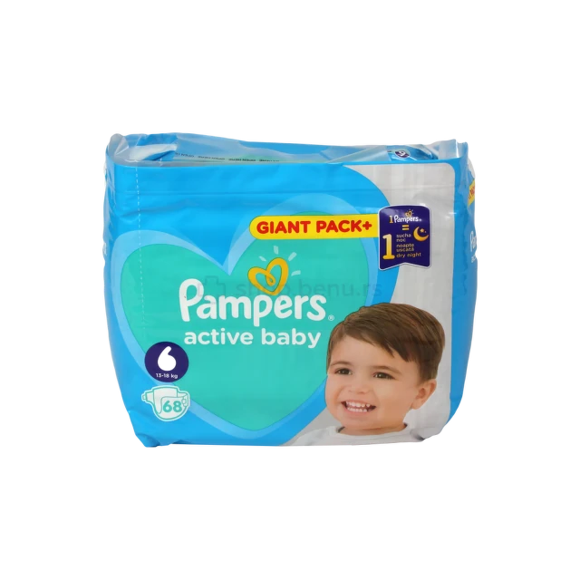 Pampers Active Giant Pack 6 large 68 komada