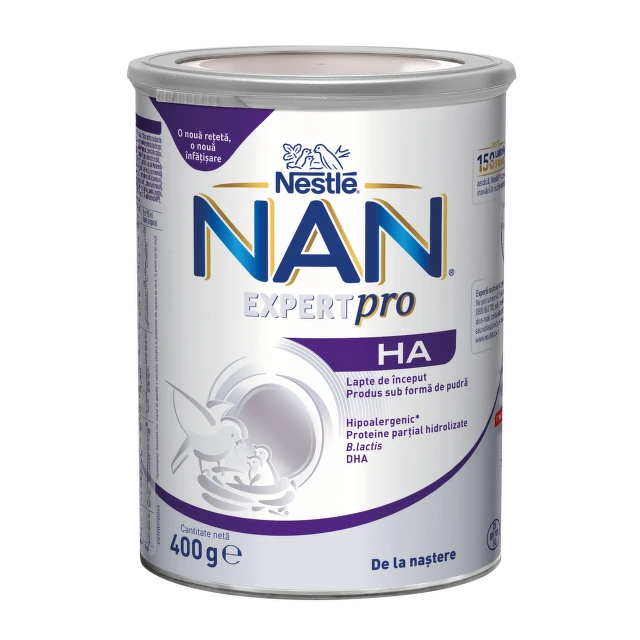 Nestlé NAN® Expertpro HA, početno mleko za odоjčad od rođenja nadalje, limenka, 400 g