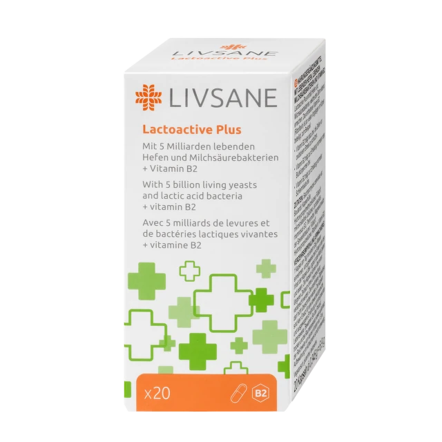 LIVSANE Lactoactive Plus 20 kapsula