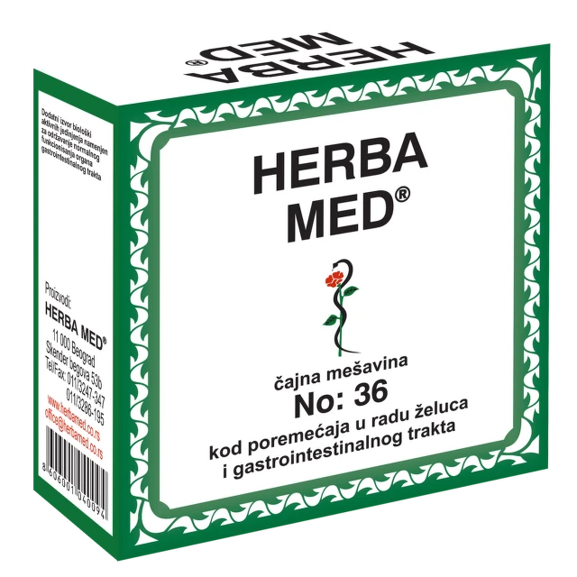HERBA MED Čaj No. 36, 100 g