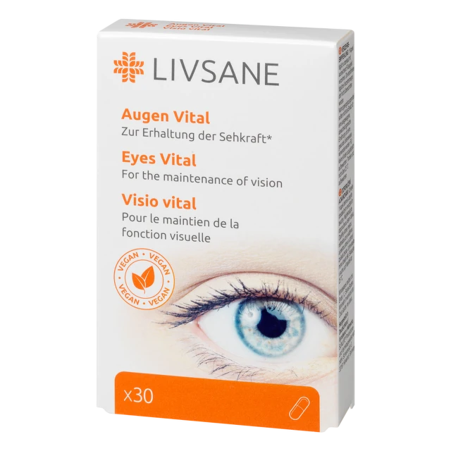 LIVSANE Vitamini za oči, 30 kapsula