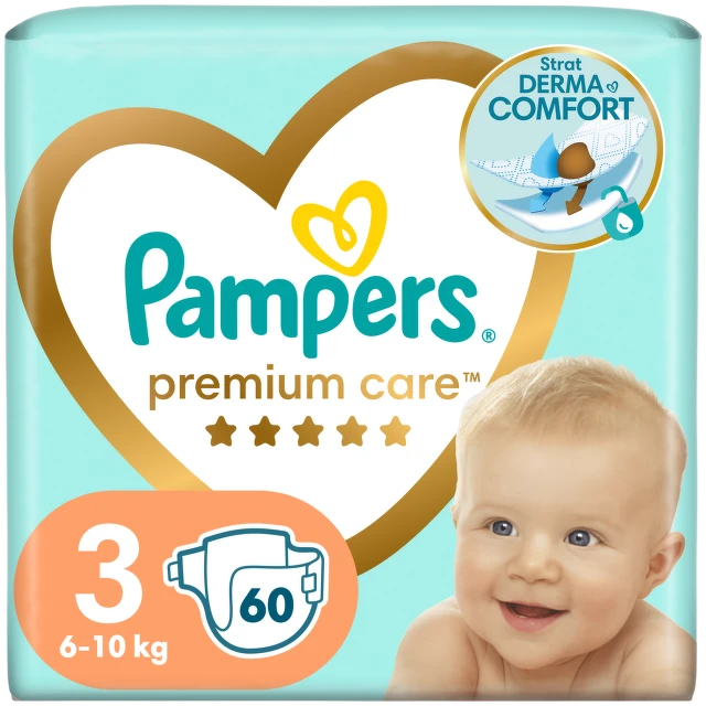 Pampers pelene Premium VP 3 60 komada
