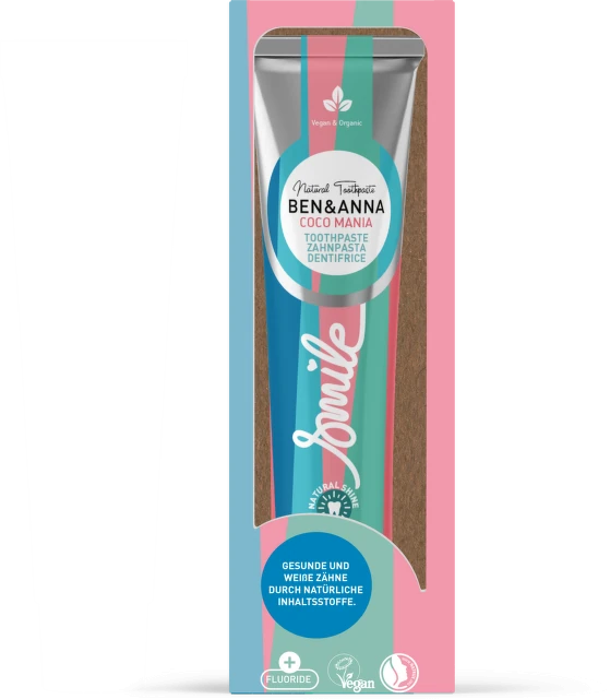 BEN & ANNA Smile Coco Mania Pasta za zube, 75 ml