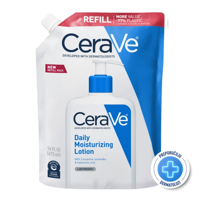 CeraVe Hidratantni losion za suvu do vrlo suvu kožu, 473 ml Refill