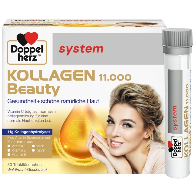 DoppelHerz System Kolagen 11000 Beauty, 30 ampula