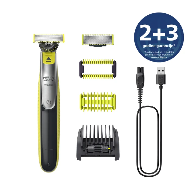 Philips OneBlade 360 brijač/trimer za lice i telo QP2834/23