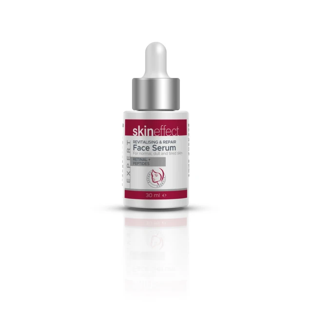 skineffect revitalizujući i obnavljajući serum za lice sa retinalom i peptidima, 30 ml