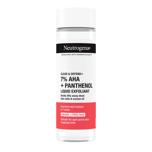 Neutrogena Clear&Defend+ tečni eksfolijant, 125 ml