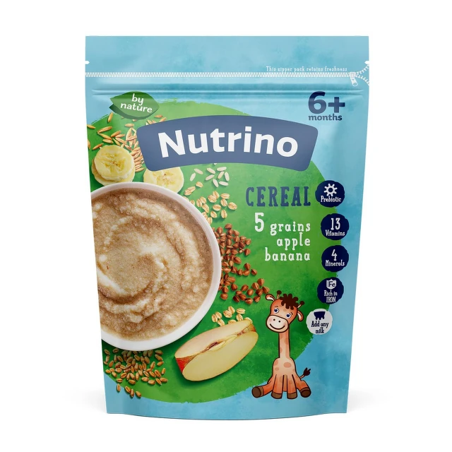 Nutrino bezmlečna kaša 5 žitarica sa jabukom i bananom