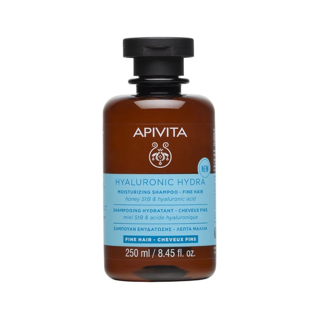 Apivita Šampon Hijaluron Hydra za hidrataciju kose za tanku kosu, 250 ml