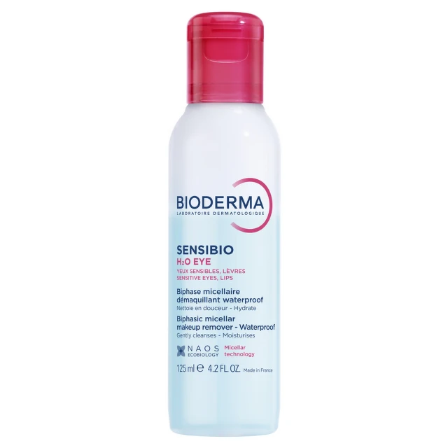 Bioderma Sensibio H2O Eye, Vodootporna dvofazna micelarna voda, 125ml