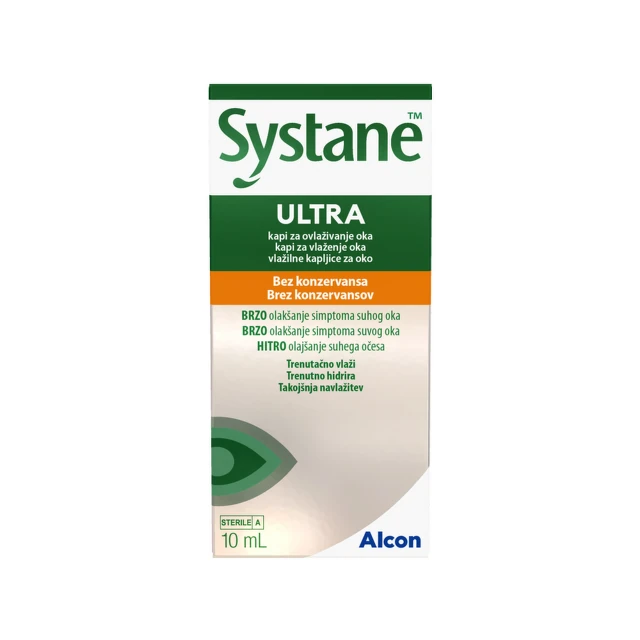 Systane Ultra Kapi za vlaženje oka, 10 ml