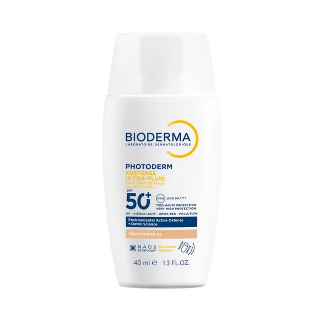 Bioderma Photoderm XDefense Ultra-fluid SPF 50+, Nijansa 02, 40 ml