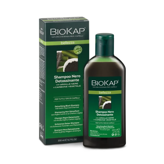 Biokap crni šampon za detoksikaciju 200ml