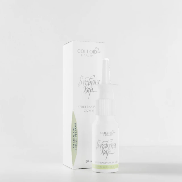 Srebrna kap sa Mentom i eukaliptusom 20 ml