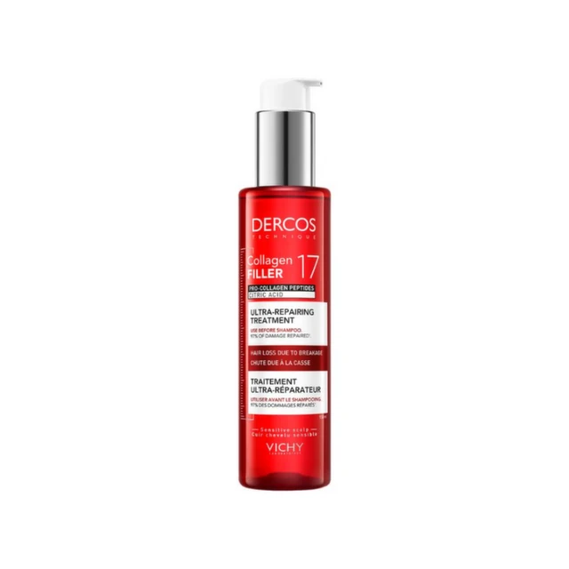 Vichy Dercos Collagen 17 Filler Ultra-obnavljajući tretman, 150 ml
