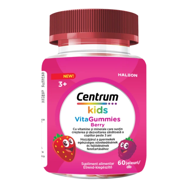 Centrum Kids VitaGummies Berry, 60 gumenih bombona
