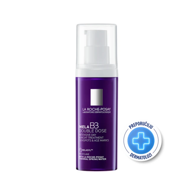La Roche-Posay Double Dose Mela B3 Intenzivni tretman protiv fleka od sunca i znakova starenja, 40 ml