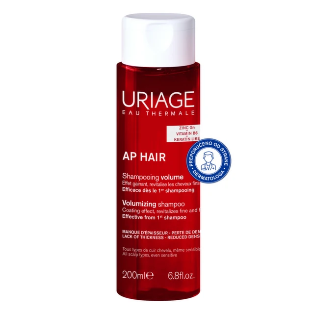 Uriage Šampon za volumen kose, 200 ml